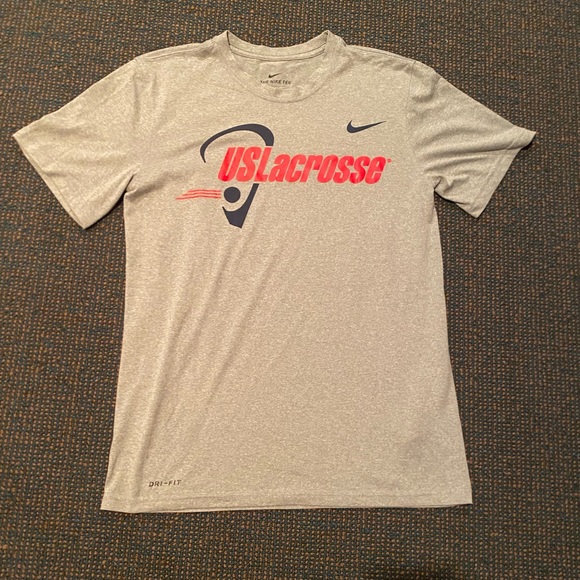 US Lacrosse Nike Dri-Fit T-Shirt - Picture 1 of 1